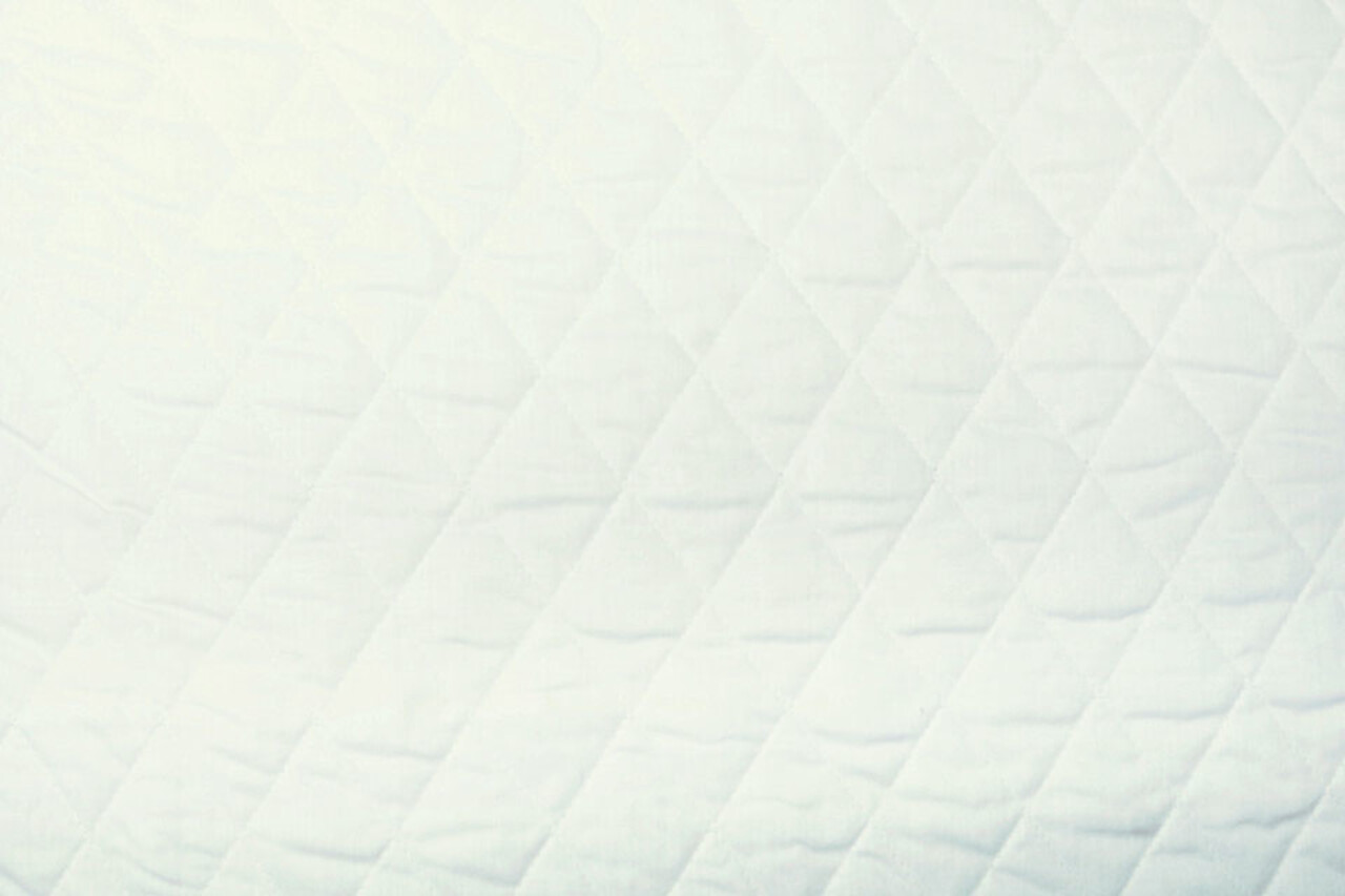 Gewatteerde Poplin Off White Gewatteerde Poplin Off White