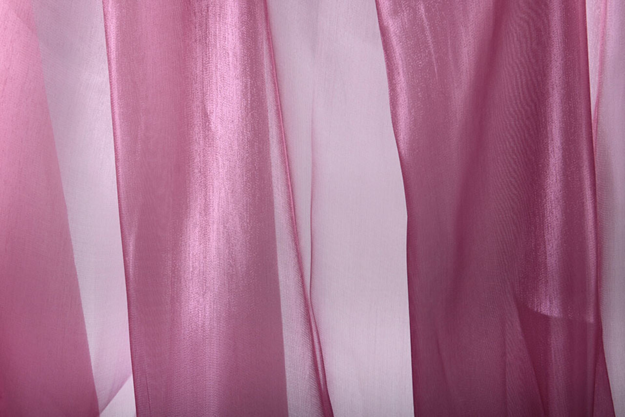 Seda Coreana Rosa Antiguo