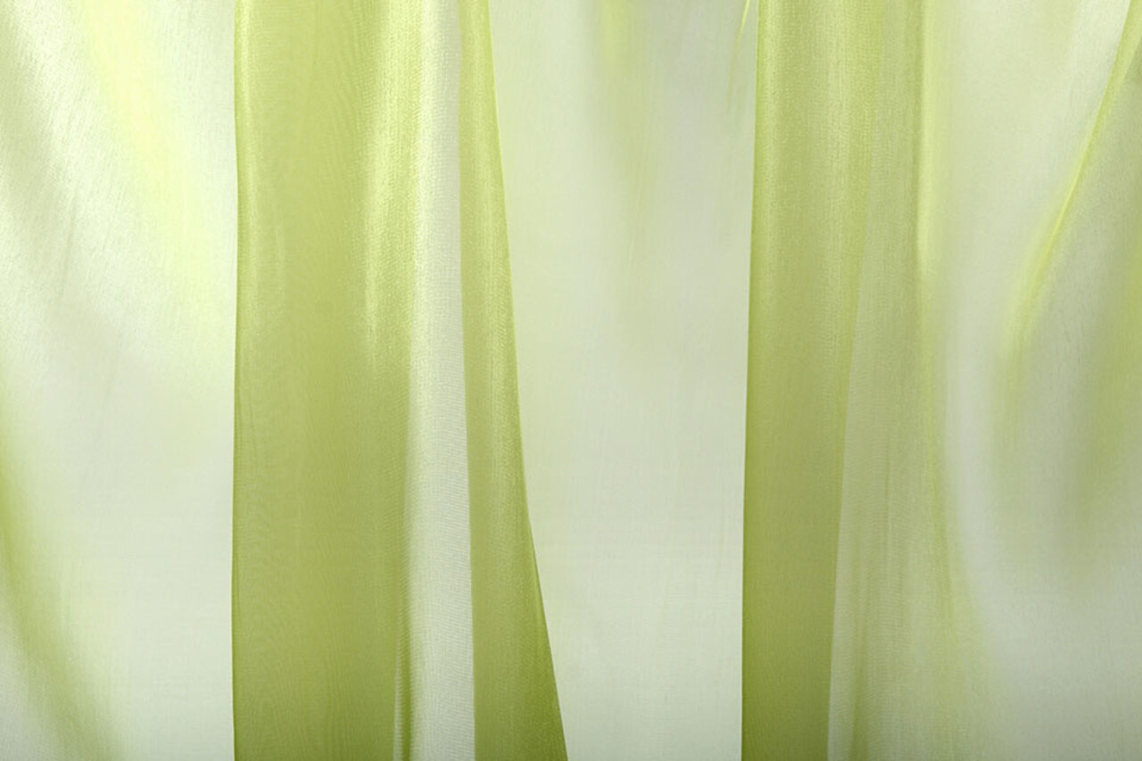 Seda Coreana Verde Musgo Claro