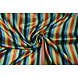 Poliéster Satén Clown Rayas