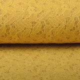 Gefütterte Wollspitze Blütenblätter Ocker