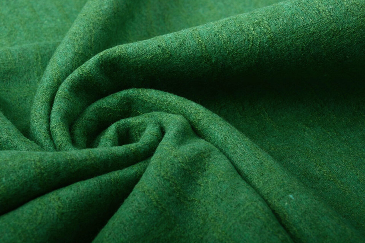 Gevoerde di Lana Pizzo Blocco Verde Gevoerde di Lana Pizzo Blocco Verde