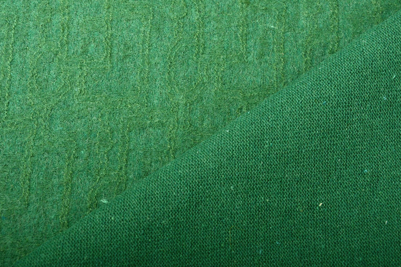 Gevoerde di Lana Pizzo Blocco Verde Gevoerde di Lana Pizzo Blocco Verde