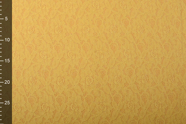 Lined Wool Lace Fure Ocher Lined Wool Lace Fure Ocher