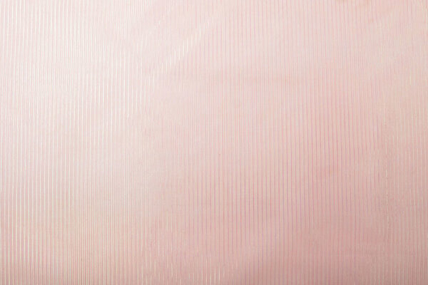 Organza Printed Stripes Salmon