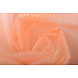 Organza Stampato Righe Salmone