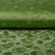 Organza Printed Dots Green