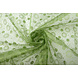 Organza Estampado Puntos Verde Organza Estampado Puntos Verde