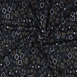 Jacquard knitted Omni Black