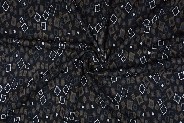 Jacquard Tricoté Omni Noir Jacquard Tricoté Omni Noir