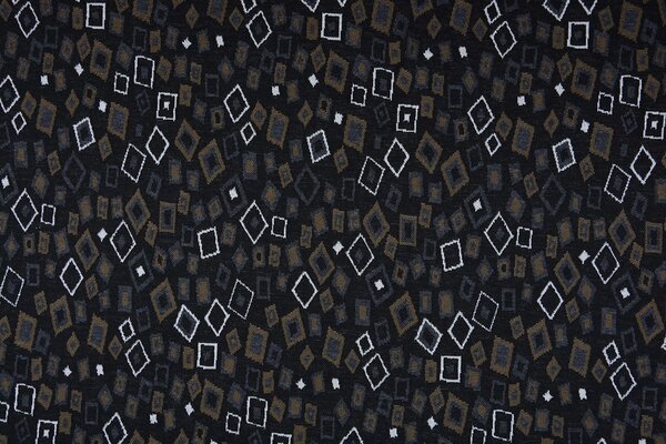 Jacquard gestrickt Omni Schwarz Jacquard gestrickt Omni Schwarz