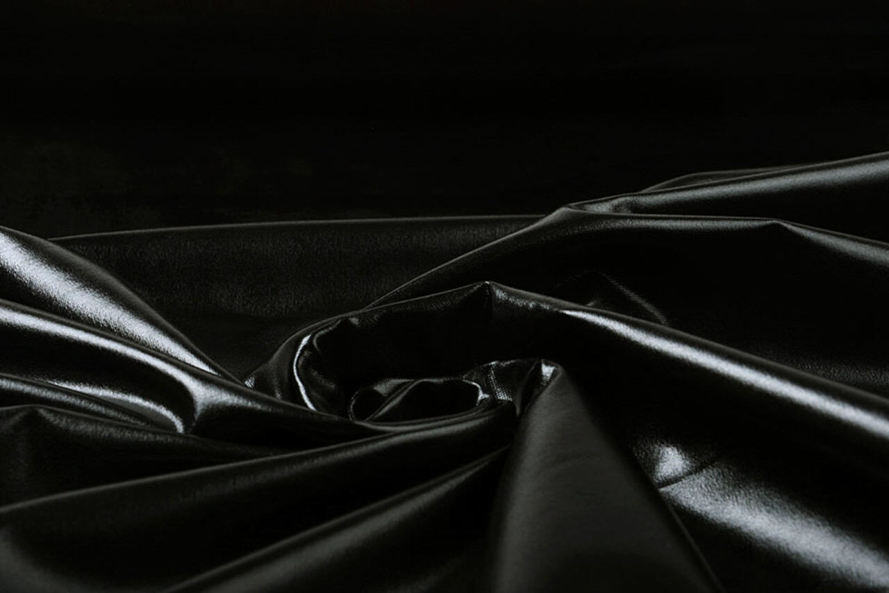 Folienjersey Schwarz Folienjersey Schwarz