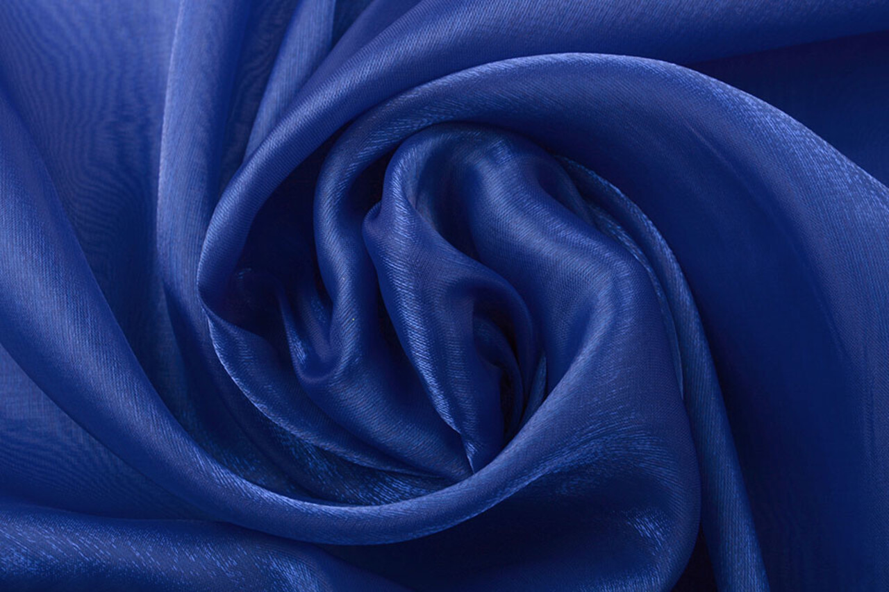 Korean Silk Kobaltblauw Korean Silk Kobaltblauw