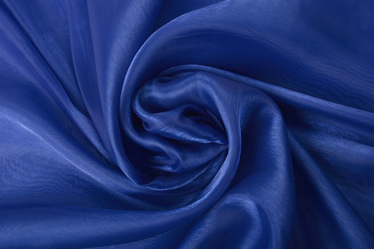 Korean Silk Kobaltblauw Korean Silk Kobaltblauw