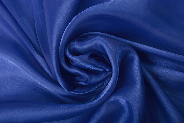 Korean Silk Cobalt Blue Korean Silk Cobalt Blue