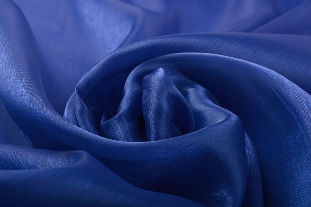 Korean Silk Kobaltblauw Korean Silk Kobaltblauw