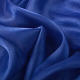 Coréen Soie Bleu Cobalt Coréen Soie Bleu Cobalt