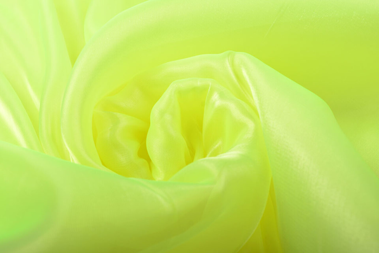 Korean Silk Fluor limoen Korean Silk Fluor limoen