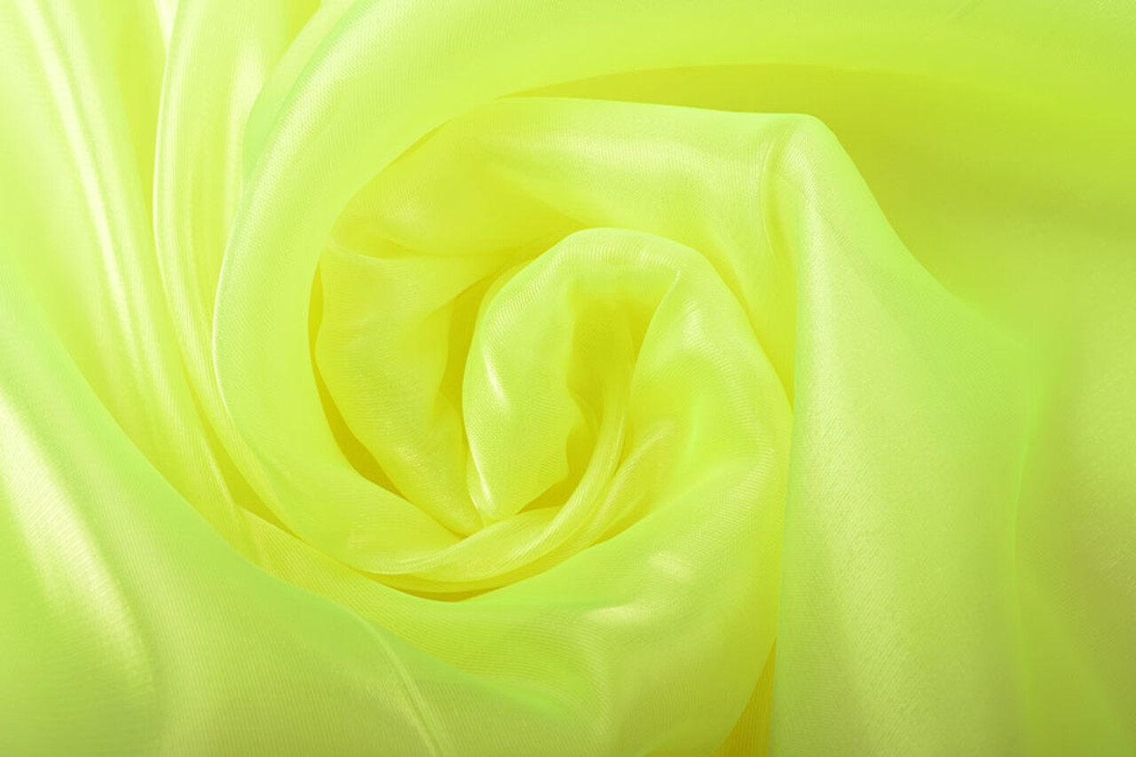 Korean Silk Fluor limoen Korean Silk Fluor limoen