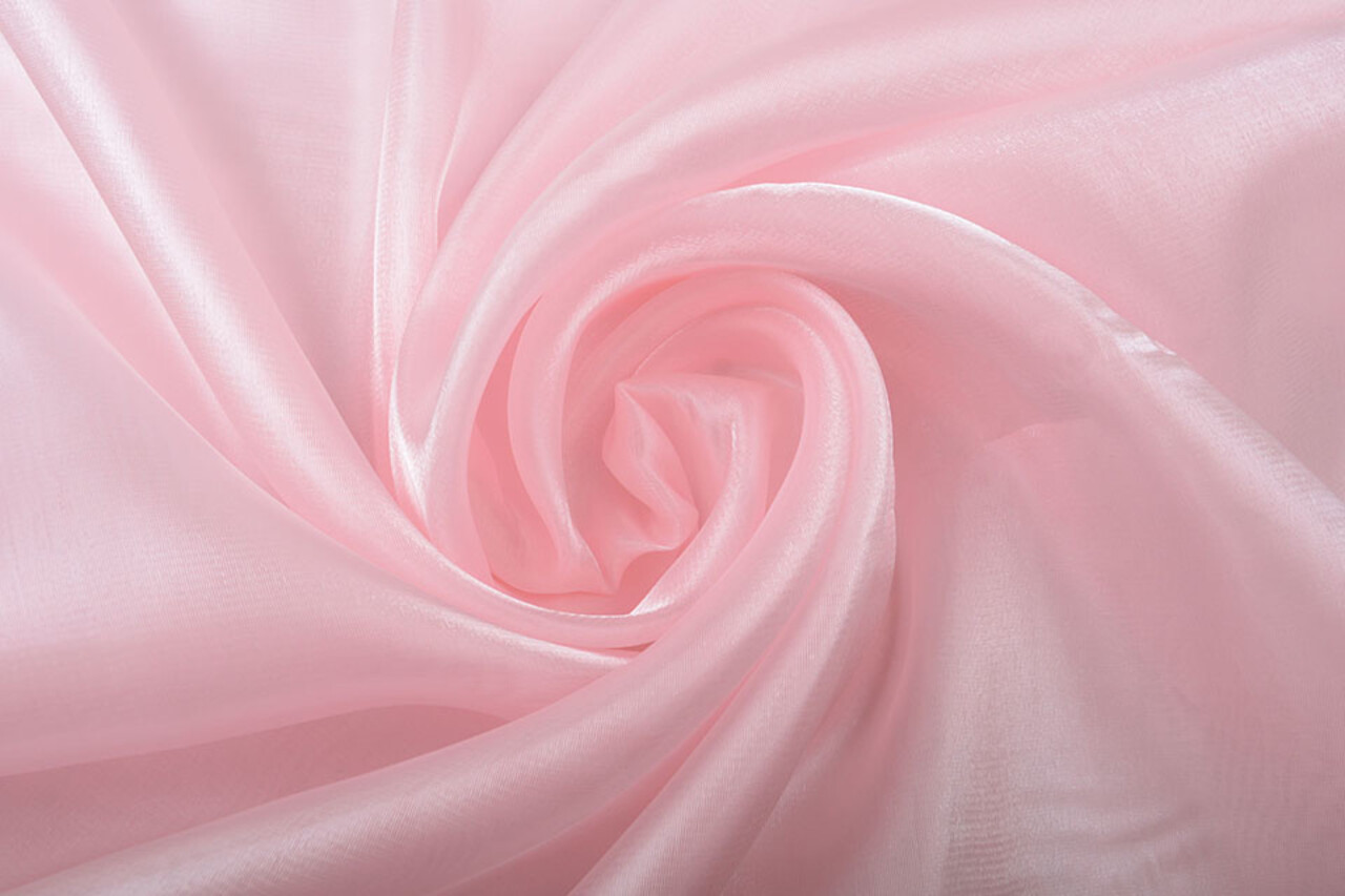 Korean Seide Hellrosa