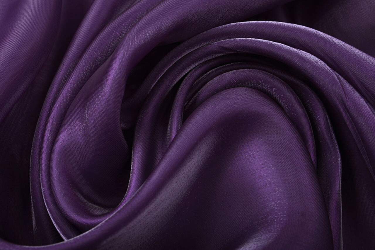 Korean Silk Donker paars Korean Silk Donker paars