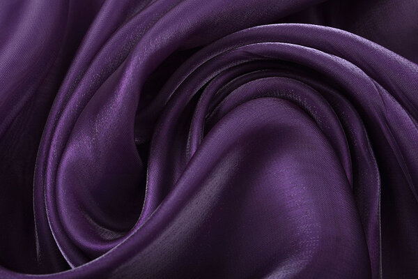 Korean Silk Donker paars Korean Silk Donker paars