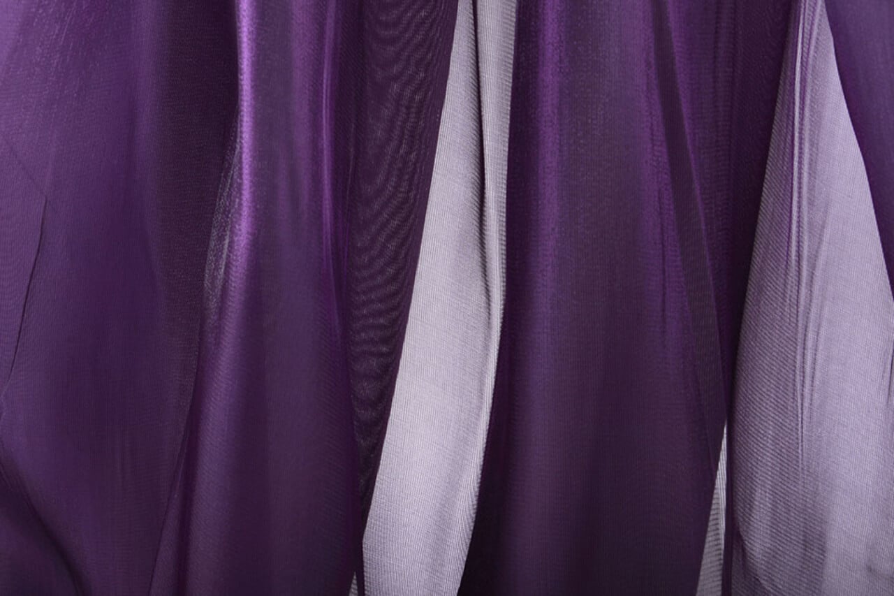 Seda Coreana Morado Oscuro
