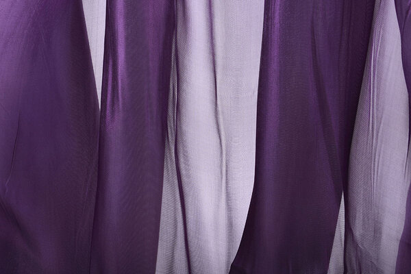 Coreano Seta Scuro Viola
