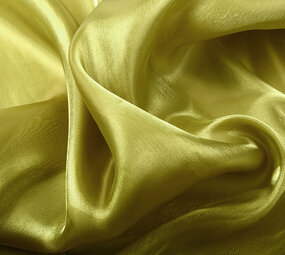 Koreanische Seide Dunkel-Limettegrün