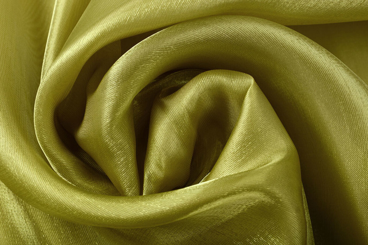 Korean Silk Dark Lime Korean Silk Dark Lime