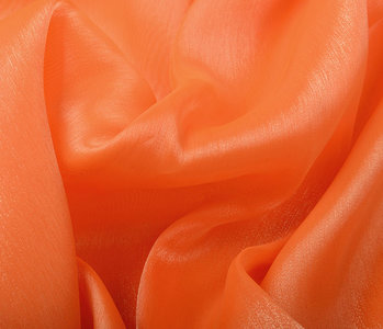 Korean Silk Fluor orange