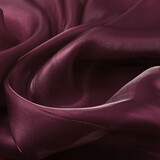 Korean Silk Donker bordeaux Korean Silk Donker bordeaux