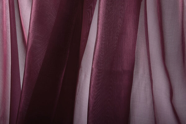 Korean Silk Donker bordeaux