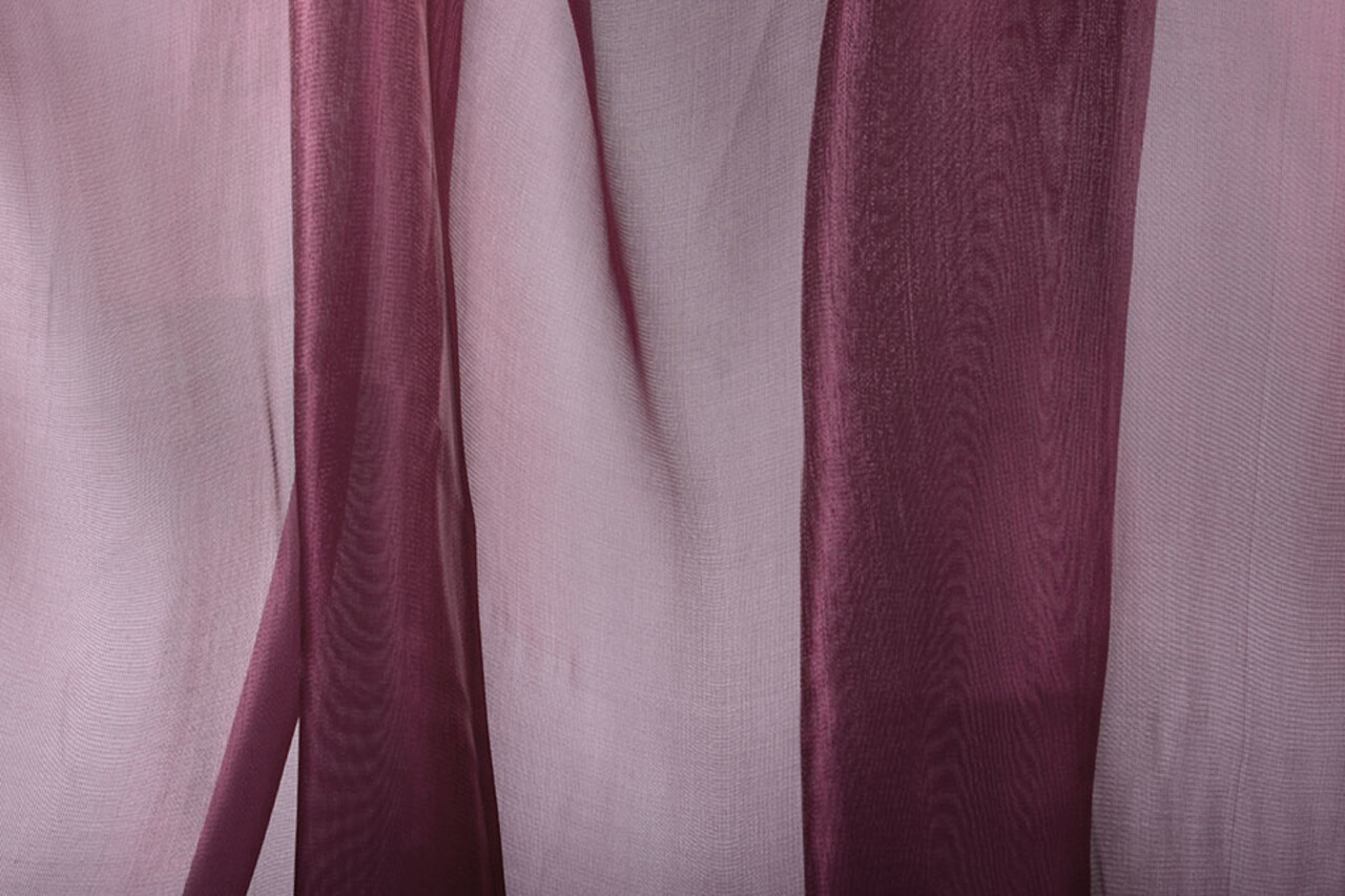 Korean Silk Donker bordeaux