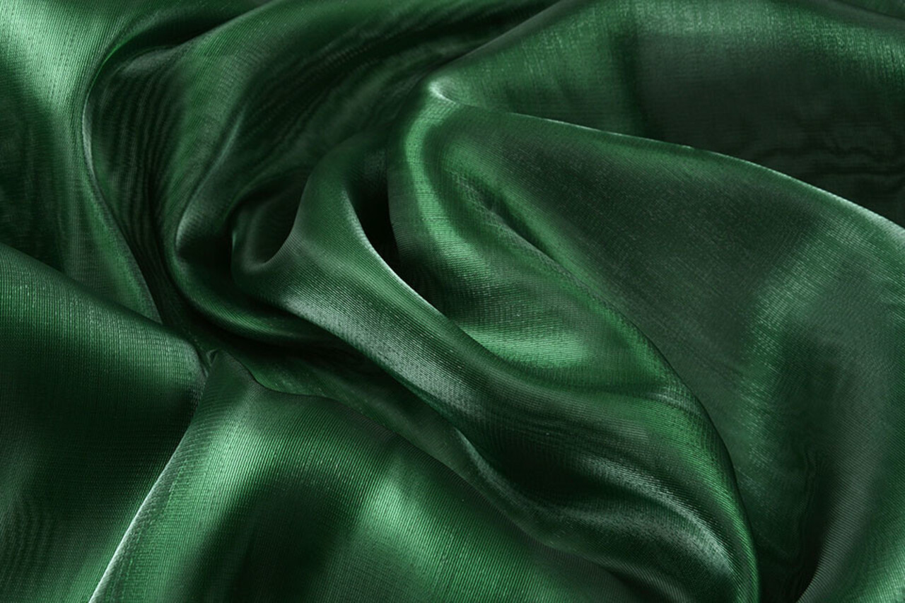 Korean Silk Donker groen Korean Silk Donker groen