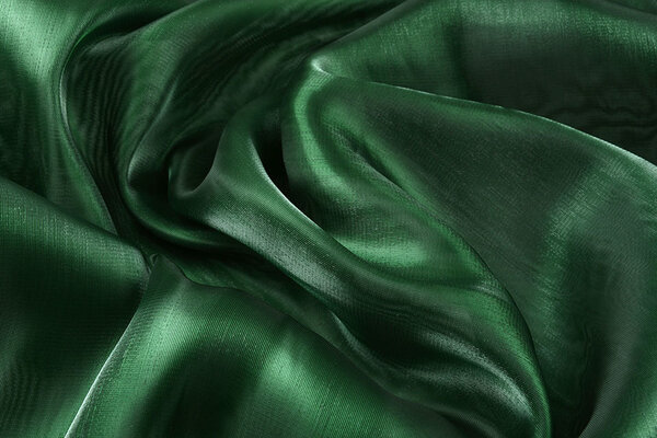 Korean Silk Donker groen Korean Silk Donker groen