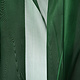 Korean Silk Dark green