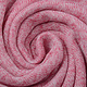 Strickfleece 3-Tone Korallenrosa