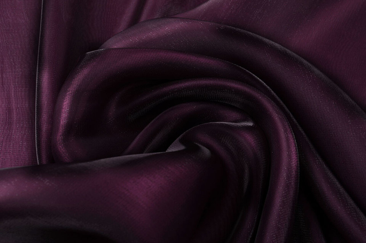 Coréen Soie Aubergine