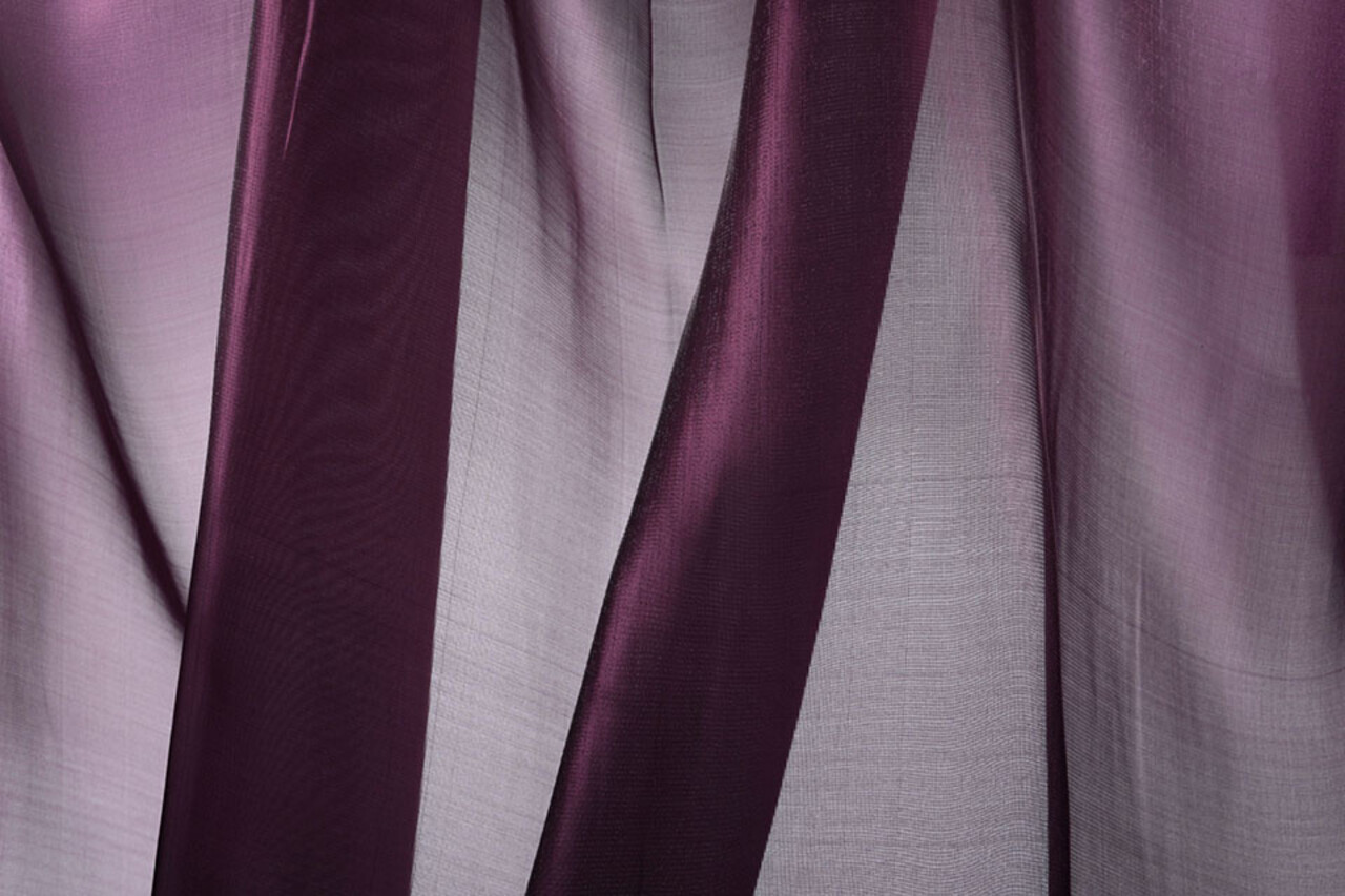 Coréen Soie Aubergine
