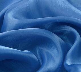 Korean Silk Konings Blauw Korean Silk Konings Blauw