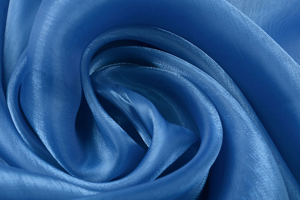 Korean Silk Konings Blauw