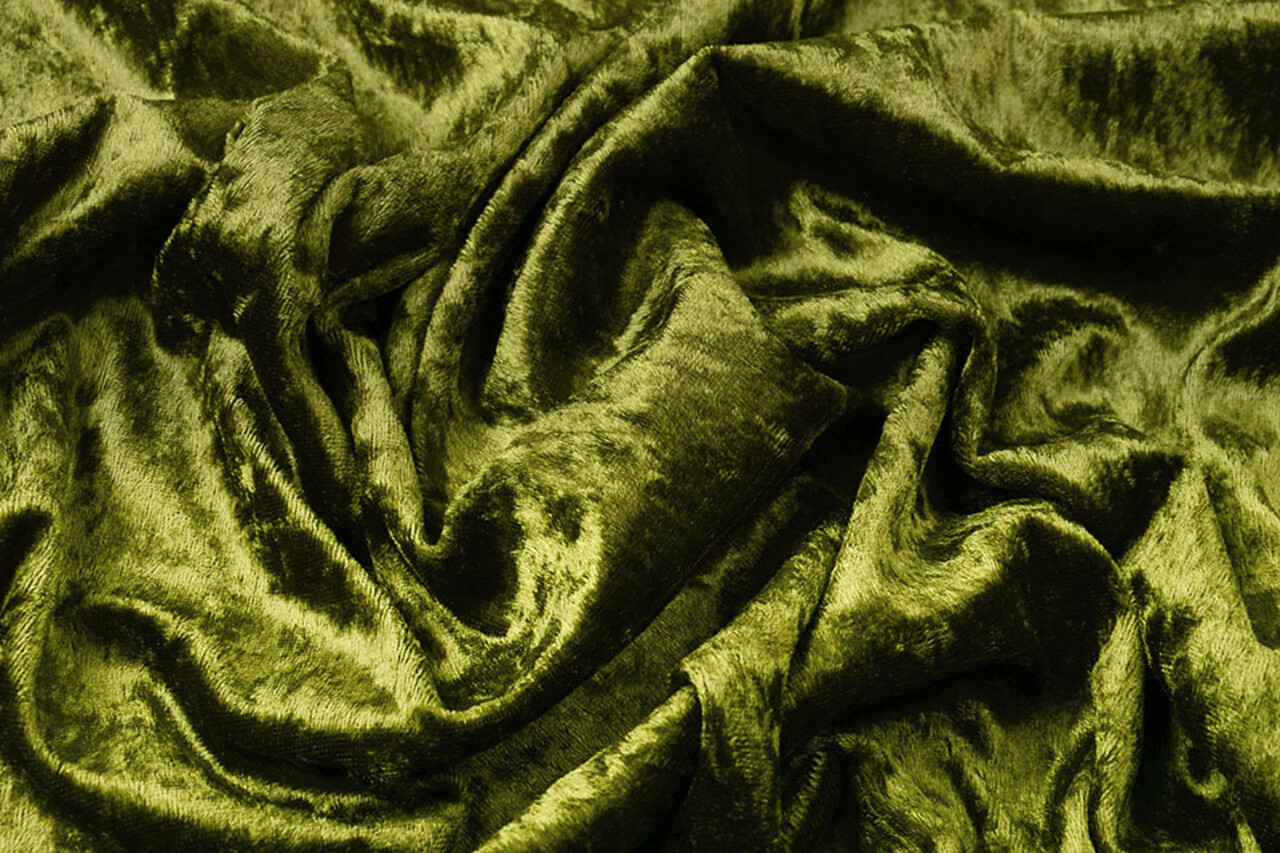 Velours de Panne Mos Groen Velours de Panne Mos Groen