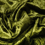 Pannesamt Stoff Moosgrün