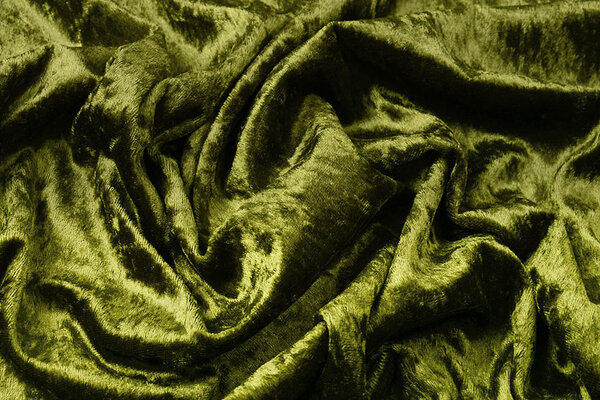 Velours de Panne Moss Green
