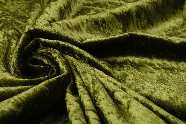Velours de Panne Moss Green