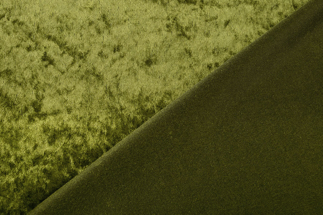 Velours de Panne Moss Green