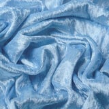 Terciopelo de Panne Azul Denim Claro