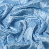Velours de Panne Clair Bleu Jean Velours de Panne Clair Bleu Jean