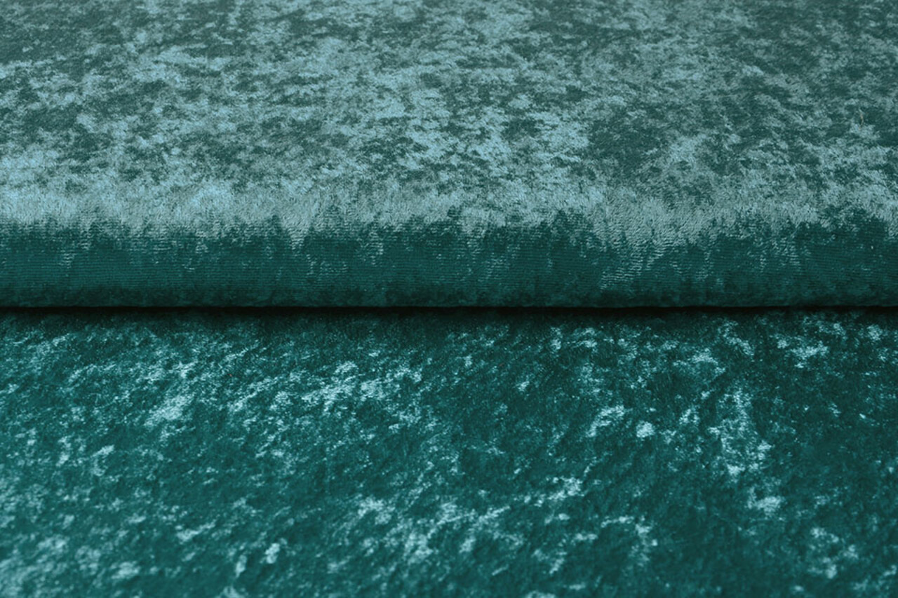 Pannesamt Stoff Meergrün Pannesamt Stoff Meergrün